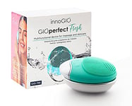 InnoGIO GIOperpect Fresh, Appareil Électrique Multifonctionnel de Massage et de Soins de la Peau, Brosse Faciale Sonique Nettoyante en Silicone, 5 Modes de Vibration, Câble USB Inclus