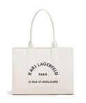 Karl Lagerfeld Rue St Guillaume Tote bag ivory