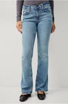 Gina Tricot - Jeans Low Waist Bootcut - Blå