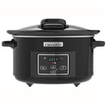 Crock Pot 4.7L Black Digital Countdown Slow Cooker