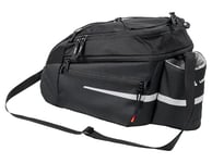 VAUDE Silkroad L (Snap-it 2.0), Black Sacoche Mixte, Noir, Taille Unique