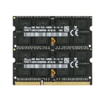 SK Hynix 2x 8GB 2RX8 PC3L-14900S DDR3L 1866MHz SODIMM  Laptop Memory RAM 1.35V %