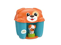 Clementoni 17294 Soft Clemmy Dog & Puppy Bucket for Babies and Toddlers, Ages 6 Months Plus, Multi-coloured