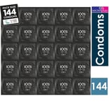 144 x Exs Jumbo Extra Large Size Condoms | Super King Size Vegan | Width 69mm |