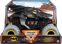 Official Batman Monster Truck, Collector Die-Cast Vehicle, 1:24 Scale, Kids Toy