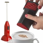 Aerolatte Home Barista Kit – Milk Frother & 6x Cappuccino Duster Artist Stencils