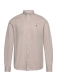 Watts Flannel Shirt Designers Shirts Casual Beige Morris