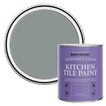 Rust-Oleum Grey Water-Resistant Kitchen Tile Paint in Gloss Finish - Slate 750ml