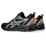 Asics Homme Gel-Quantum 90 IV Sneaker, Warna Black Bright Sunstone Baskets, 45 EU