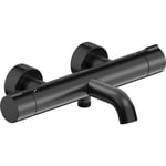 Duravit C.1 - Mitigeur Thermostatique De Baignoire, Noir Mat C15220000