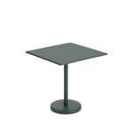 Muuto  - Linear Cafébord 70x70 cm, Dark Green 