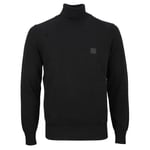 Boss Men Knit Turtleneck Sweater Akiro S Black 50527573 001