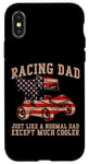 iPhone X/XS Dirt Track Racing Race Sprint Car Dad Usa American Flag Case