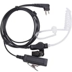 Surveillance Earpiece 2 Pin Walkie Talkie Headphone for Motorola CP200 GP2000