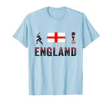 England Fans Cricket Lover Team English Fans ODI Cricket T-Shirt