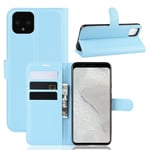 Google Pixel 4 XL PU Wallet Case LightBlue