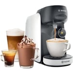 Machine à café multi-boissons BOSCH - TAS16B4 - TASSIMO T16 Finesse - 40 boissons - Réservoir d'eau amovible 0,7l -  Blanc