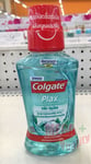 COLGATE Plax Mouthwash Herbal Salt 250ml-Against bacteria, plaque and cavities