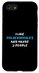 Coque pour iPhone SE (2020) / 7 / 8 I Like Goldendoodles And Maybe 3 People Goldendoodle