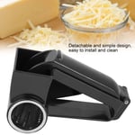 (Black)Manual Cheese Grater Stainless Steel Vegetables Cutter Slicer SG