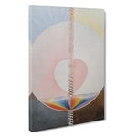 What A Human Being Is By Hilma Af Klint Canvas Print for Living Room Bedroom Home Office Décor, Wall Art Picture Ready to Hang, 30 x 20 Inch (76 x 50 cm)