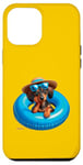 Coque pour iPhone 12 Pro Max P.D.Moreno Flotteur gonflable pour piscine Motif teckel