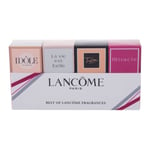 Lancome Best of Lancome Fragrances 4x EDP Miniatures Idol Belle Tresor Miracle