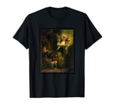 Rembrandt, The Archangel Raphael Leaving Tobias' Family T-Shirt