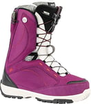 Nitro Snowboards Monarch TLS '20 All Mountain Freestyle Bottes de Snowboard pour Femme, Violet, 9