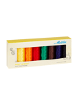 Amann/Mettler Embroidery thread set in basic colors of 8 rl.