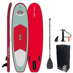 Ariinui sup Gonflable 10.0 Mahana Rouge Set Complet Gonflable stand up Planche