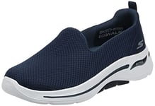 Skechers Go Walk Arch Fit Navy/White 8 D - Wide