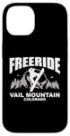 Coque pour iPhone 14 Snowboard Freeride Vail Mountain Colorado