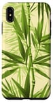 Coque pour iPhone XS Max Coque bambou feuilles plantes plante