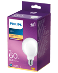 PHILIPS LED globlampa 7W E27 G93