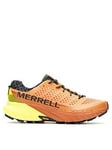 Merrell Mens Agility Peak 5 Trail Running Trainers - Orange/Yellow, Orange, Size 10, Men