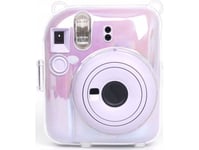 Loveinstant Fodral Fodral För Fujifilm Instax Mini 12 + Fotoficka / Transparent - Shimmer