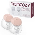 momcozy Bærbar dobbel brystpumpe S9 Pro, rosa