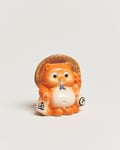 Beams Japan Fortune Racoon Piggy Bank Orange