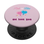 Ballons roses ou bleus PopSockets PopGrip Adhésif