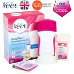 Veet EasyWax Legs & Arms Electrical Roll-On Hair Soft Sensitive Skin 50ml