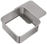 Judge JB32 Non-Stick Square 8" Cake Tin with Loose Base, Dishwasher Safe 20cm x 20cm x 8cm - 5 Year Guarantee