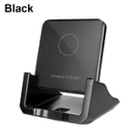 10w Wireless Fast Charger Charging Stand Usb Black