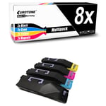 8x Eurotone Cartridge Replaces Kyocera TK 855 TK-855