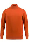 JP 1880 Hommes Grandes Tailles L-8XL Pull à col roulé en Maille Fine Orange de Rouille 3XL 820776679-3XL