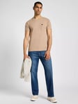 Lee Ultimate Pocket Slim Fit Cotton T-Shirt, Sand