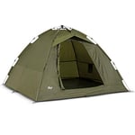 Tente rapide Lucx®, tente de pêche, bivouac pour 1 à 2 personnes, tente à carpe pour 1 à 2 hommes/tente de camping, deuxième tente, tente à installation rapide