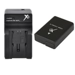 Kit Batterie + Chargeur EN-EL14 Pour Nikon D5500 D3300 D5300 D3200 D3100 D5200 D5100 DSLR DF.