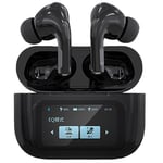 A8Pro Bluetooth 5.4  Earphones LCD Color Screen ANC+ENC Active Noise8204