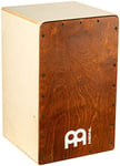 Meinl Percussion Snarecraft Cajon Instrument - Big Drum Box with 2 Snare Wires - Playing Surface Almond Birch (SC100AB)